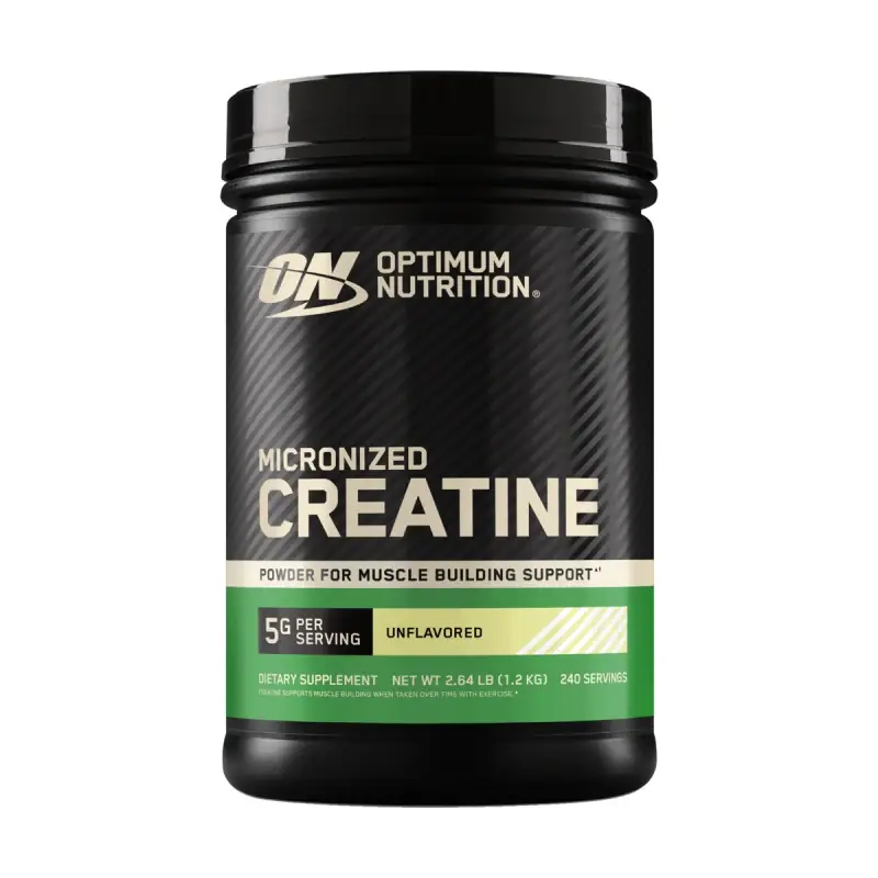 Optimum Nutrition Micronized Creatine Powder 240 servings · Unflavoured — Creatine